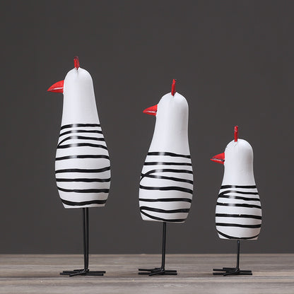Decorative Chicken Sculptures Homeandso
