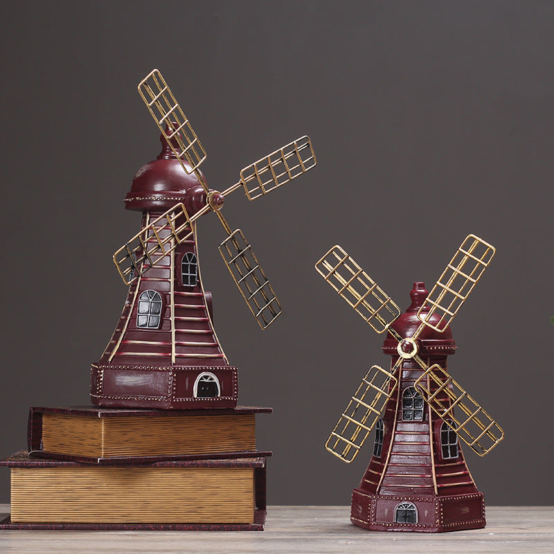 Decorative Windmill Sculpture Homeandso
