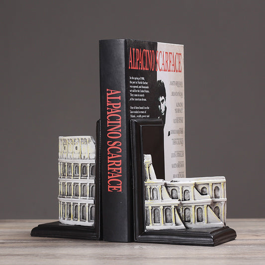Vintage Architectural Decorative Bookends Homeandso