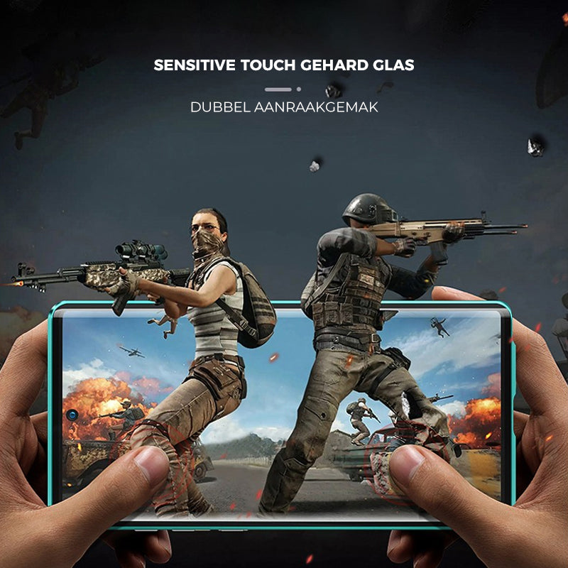 Magnetic phone case with double-sided tempered glass – for Samsung Galaxy S23/S22/S21/S20 & Note 20/10