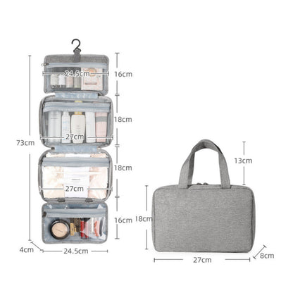 Cosmetic organizer for travel