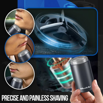 Compact, washable electric shaver
