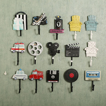 Decorative Vehicle-Themed Wall Hooks Homeandso