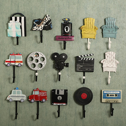 Decorative Vehicle-Themed Wall Hooks Homeandso