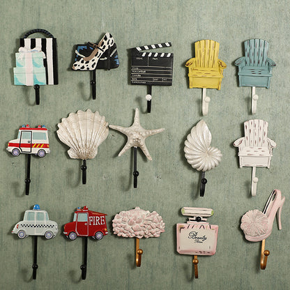 Decorative Vehicle-Themed Wall Hooks Homeandso