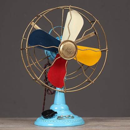 Vintage Table Fan Sculpture Homeandso