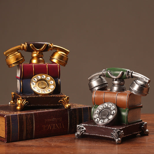 Vintage Telephone Decorative Sculpture Homeandso