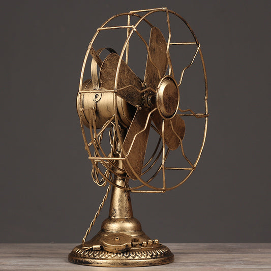 Vintage Table Fan Sculpture Homeandso