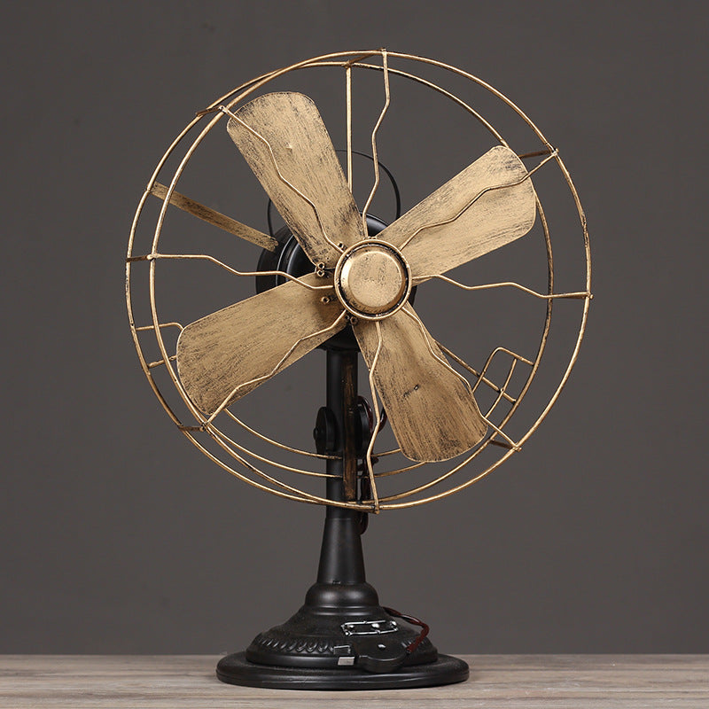 Vintage Table Fan Sculpture Homeandso
