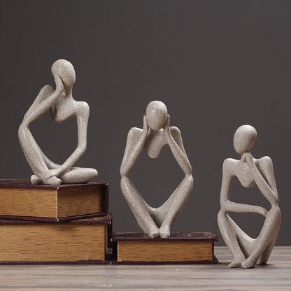 Abstract Human Figurine Homeandso