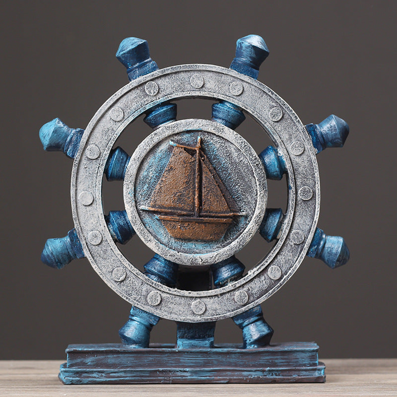 Nautical Ship Wheel Decor Homeandso