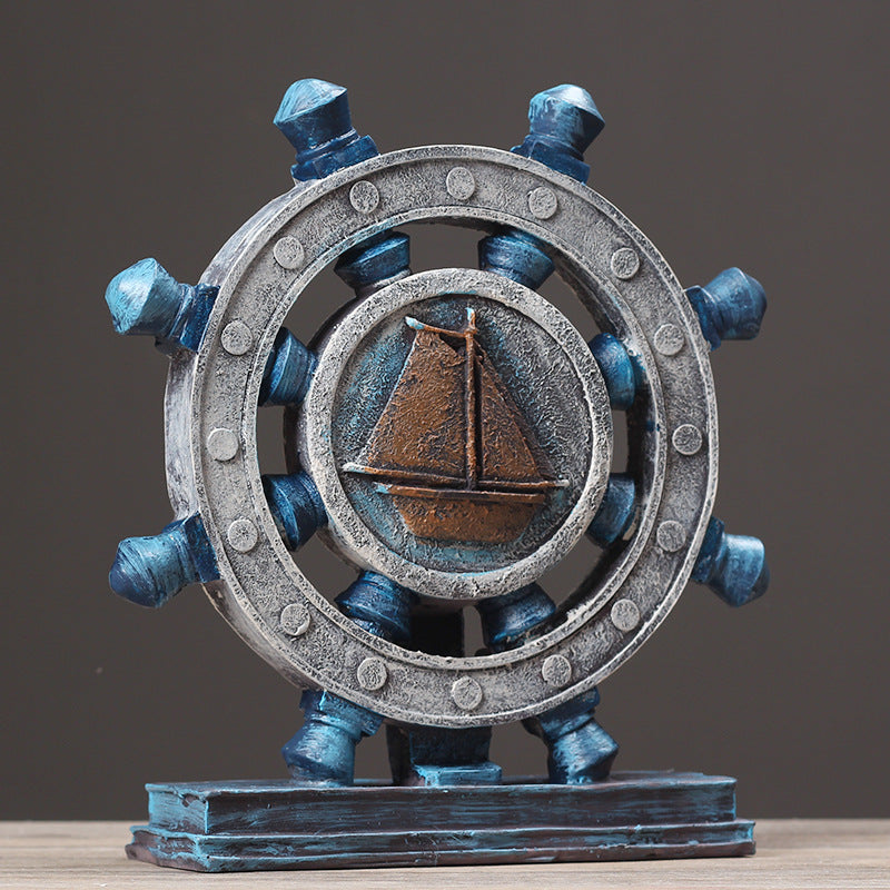 Nautical Ship Wheel Decor Homeandso