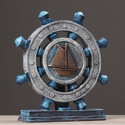 Nautical Ship Wheel Decor Homeandso