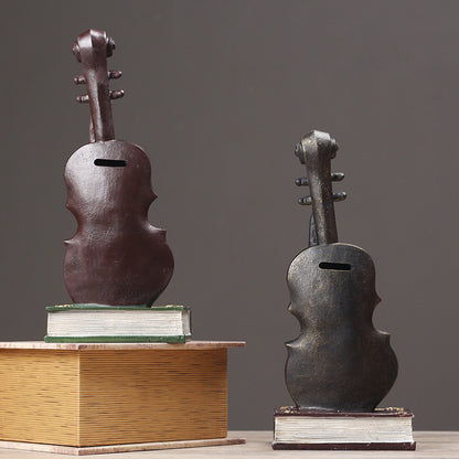 Decorative Violin Bookend Homeandso