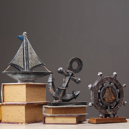 Nautical Ship Wheel Decor Homeandso