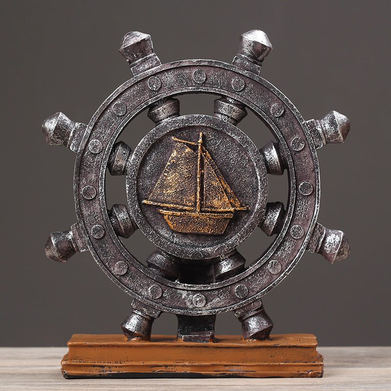 Nautical Ship Wheel Decor Homeandso