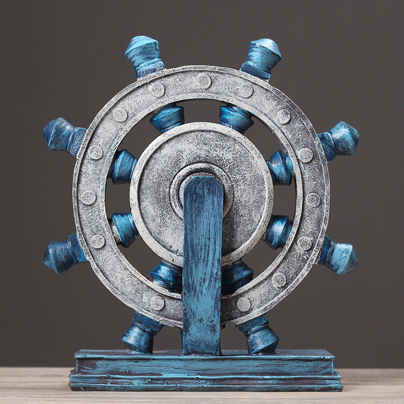 Nautical Ship Wheel Decor Homeandso