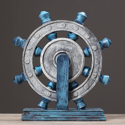 Nautical Ship Wheel Decor Homeandso