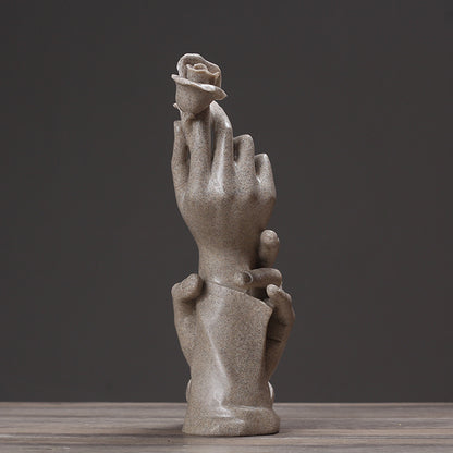Artistic Hand Gesture Sculpture Homeandso