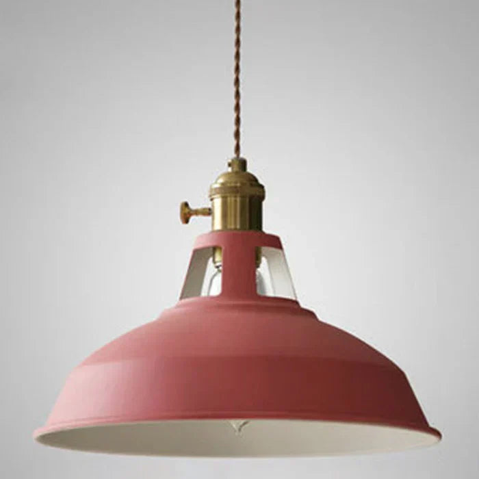 IronGlow Industrial Retro Hanging Lamp made of Metal, E27