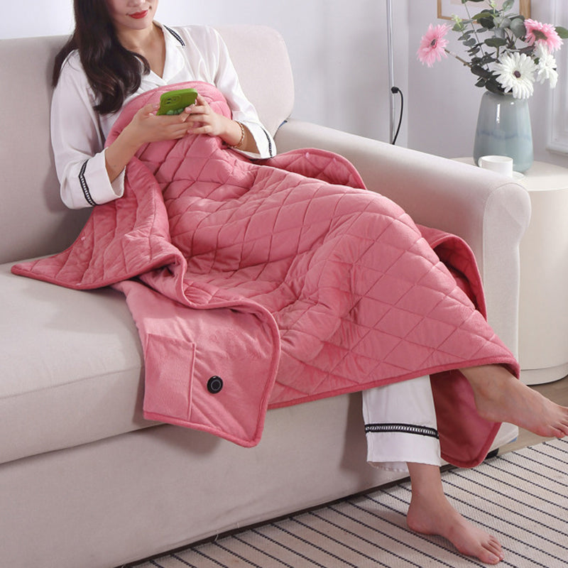 USB Heating Blanket | Quick Heating, Soft Portable Design