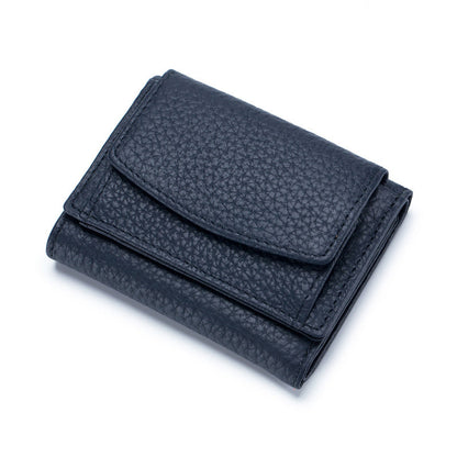 Handcrafted RFID wallet made of soft leather