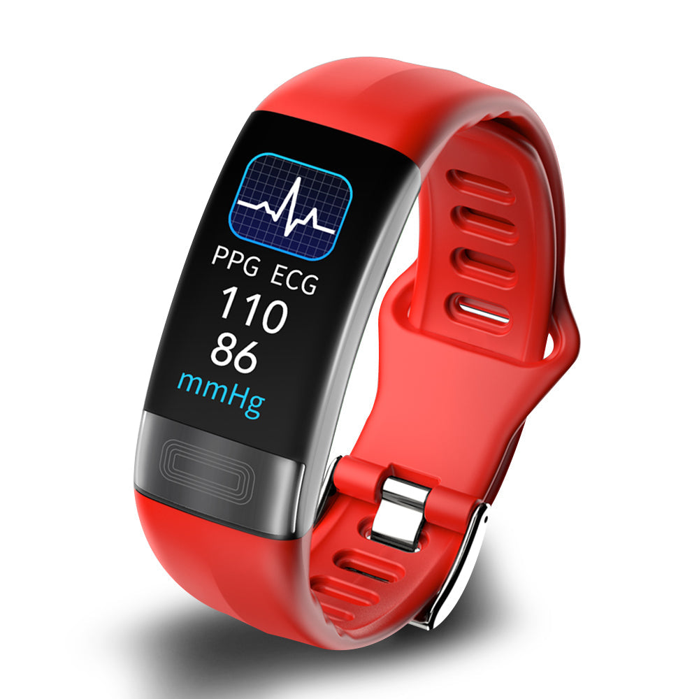 Smartes Health Bracelet | Blood Pressure, EKG, SpO2, Sleep | Multiple Colors
