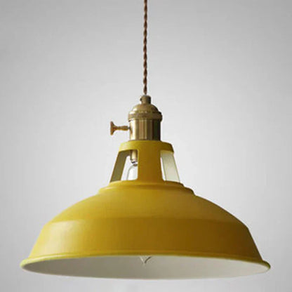 IronGlow Industrial Retro Hanging Lamp made of Metal, E27