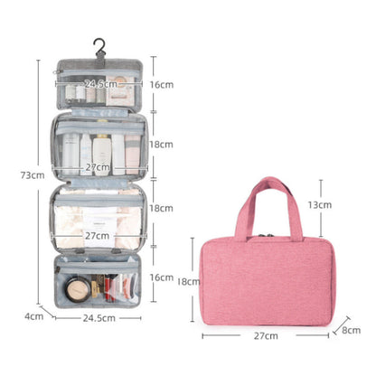 Cosmetic organizer for travel
