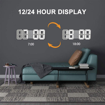 Smarter 3D Digital Alarm Clock