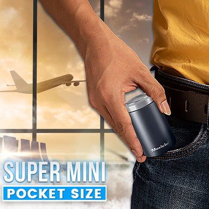 Compact, washable electric shaver