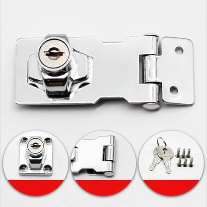Door lock bolt | Installation without drilling with key