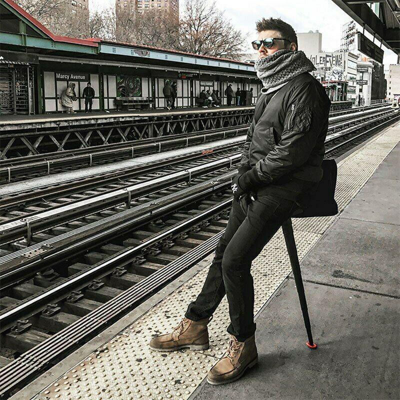 Portable Mini Folding Chair for Outdoor Queues etc.