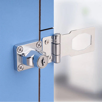 Door lock bolt | Installation without drilling with key