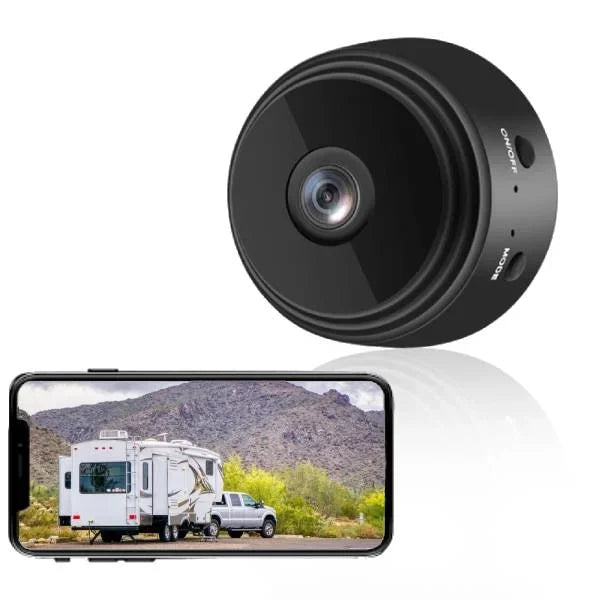 Wireless Reversing Camera | HD Night Vision for Motorhome, Truck & Trailer | Black