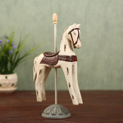Decorative Carousel Horse Figurine Homeandso