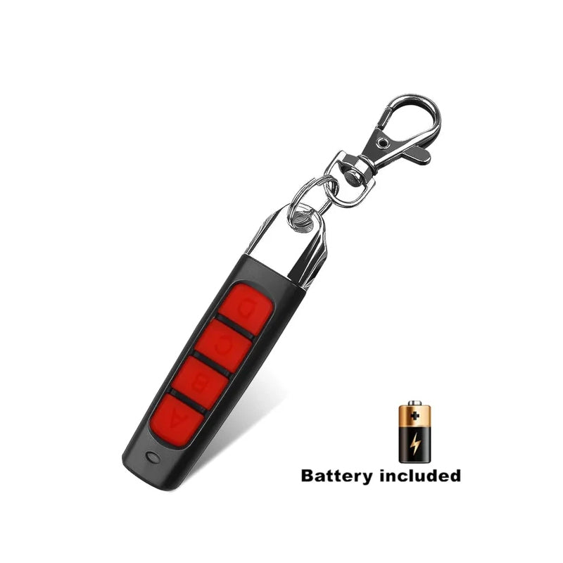 Remote control duplicator 433 MHz – 4-channel universal remote control with keychain