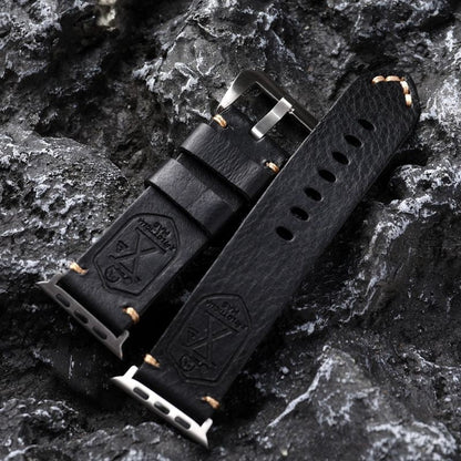 Handcrafted Vintage Leather Apple Watch Band
