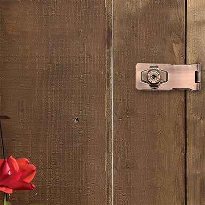 Door lock bolt | Installation without drilling with key