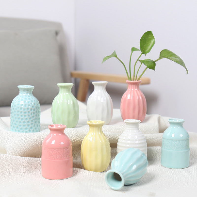 Artistic Ceramic Miniature Vases