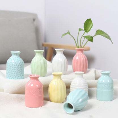 Artistic Ceramic Miniature Vases