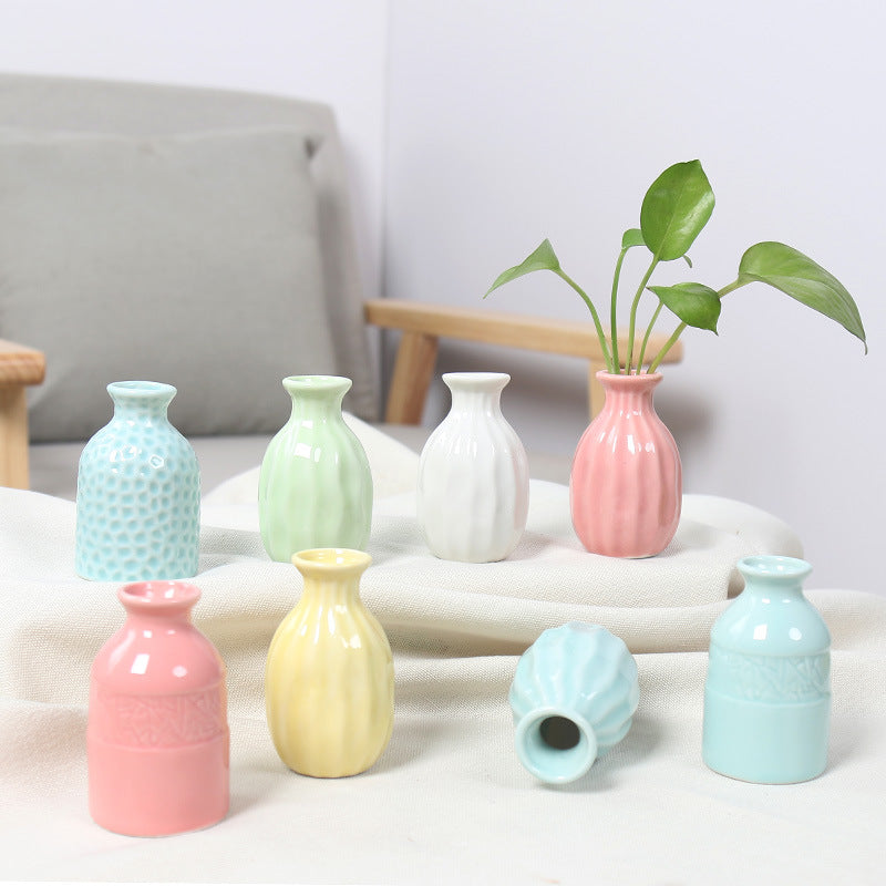 Artistic Ceramic Miniature Vases