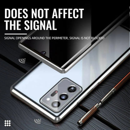 Magnetic Samsung Glass Case | Double-Sided Tempered Glass