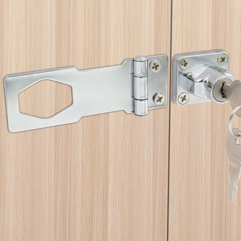 Door lock bolt | Installation without drilling with key