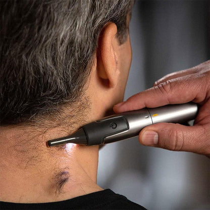 Precision Eyebrow Trimmer | Ultra-thin Electric Detail Shaver | Black