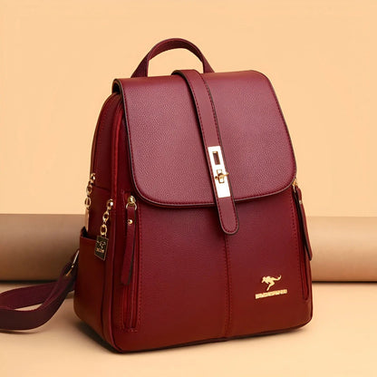 Alena Backpack - Luxurious and High-Quality Leather Women's Handbag