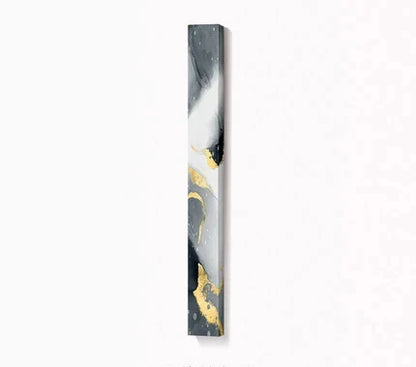 Abstract Gray Liquid Marble Canvas Art for Modern Home Decor