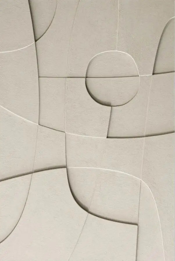 Abstract Minimalist 3D Design Canvas Wall Art for Modern Decor