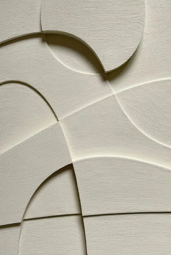 Abstract Minimalist 3D Design Canvas Wall Art for Modern Decor