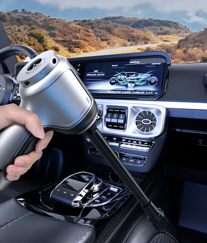 Cordless Car Vacuum Cleaner with 95000PA Suction Power – Lightweight & Quiet